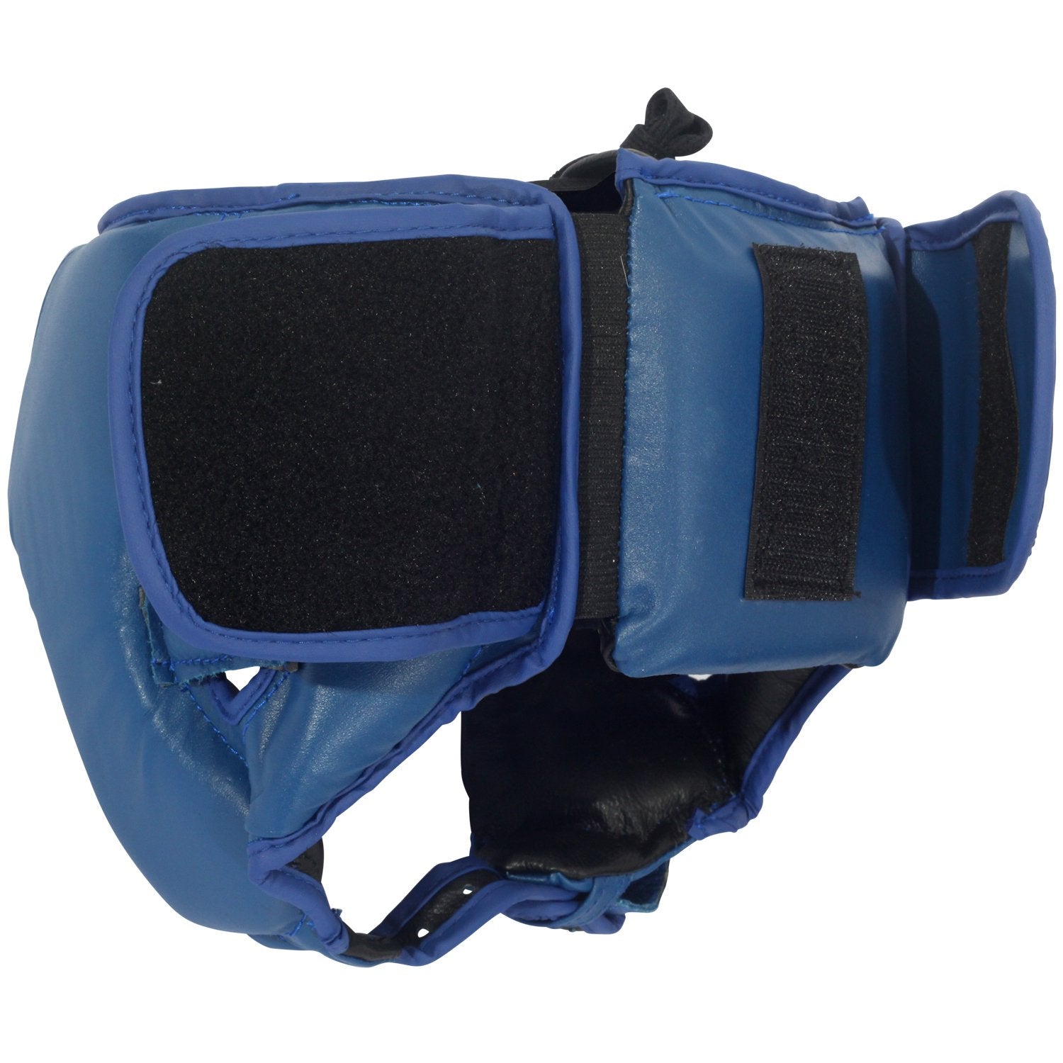 Ringside Competition Boxing Muay Thai Mma Sparring Head Protection Headgear Without Cheeks, Black, Small