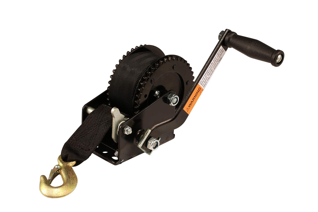 Attwood 2000 Lb Dual Drive Winch With 2'' X 20' Strap