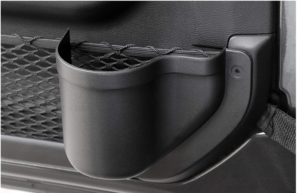 2-Pack Front Door Organizer Tray For 2018 2019 2020 2021 2022 2023 Wrangler Jl Jlu Rubicon Sport Sahara Gladiator Jt 4Ex Interio