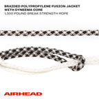 Airhead Spectra Fusion Wakeboard Rope, 4 Sections, 70-Feet