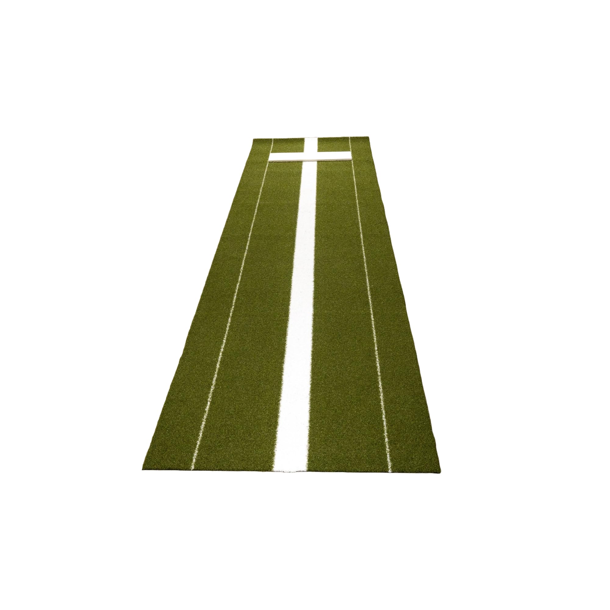 Wuvee The Elite Softball Pitching Mat - Pb36120Green 3' X 10' Xl Green Nylon Softball Pitchers Pitching Mound With 5Mm Foam Powe
