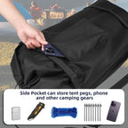 Xxerciz Storage Bag For Coleman Sundome Camping Tent, Foldable Travel Tent Carry Bag Relpacement Bag With Adjustable Shoulder St