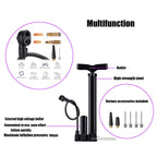 Vimilolo Bike Pump, Air Bicycle Pump Inflator For Presta And Schrader Valve Tire Ball Bike Portable Pumps 160Psi & 11Bar