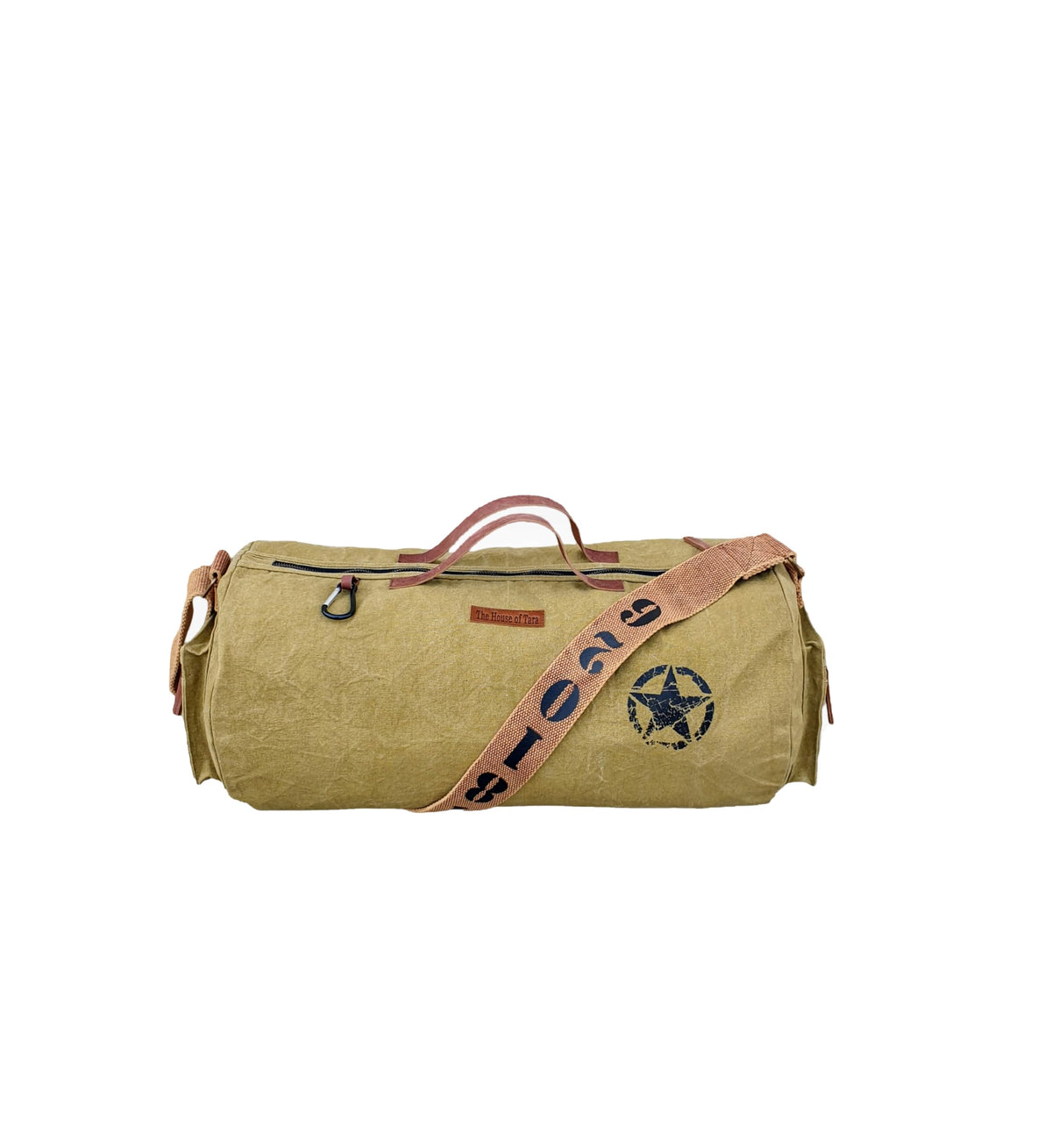 The House Of Tara Canvas Travel Duffle Bag | 25 Litres | Sports Duffel | Gym Bags | For Men And Women | Adjustable Broad Strap |