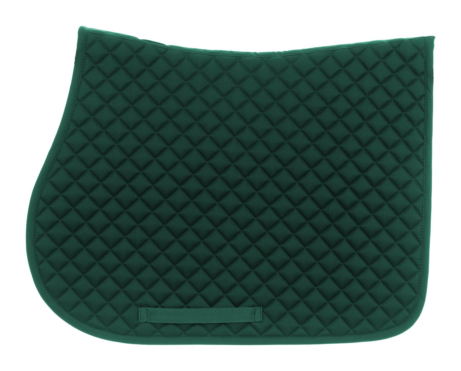 Equinavia Harstad All Purpose Saddle Pad | Classic & Durable | Moisture-Wicking Tricot Backing - Hunter Green - Horse