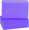 Yoga Block (2 Pc)  High Density Eva Foam Block To Support And Deepen Poses, Improve Strength And Aid Balance And Flexibility