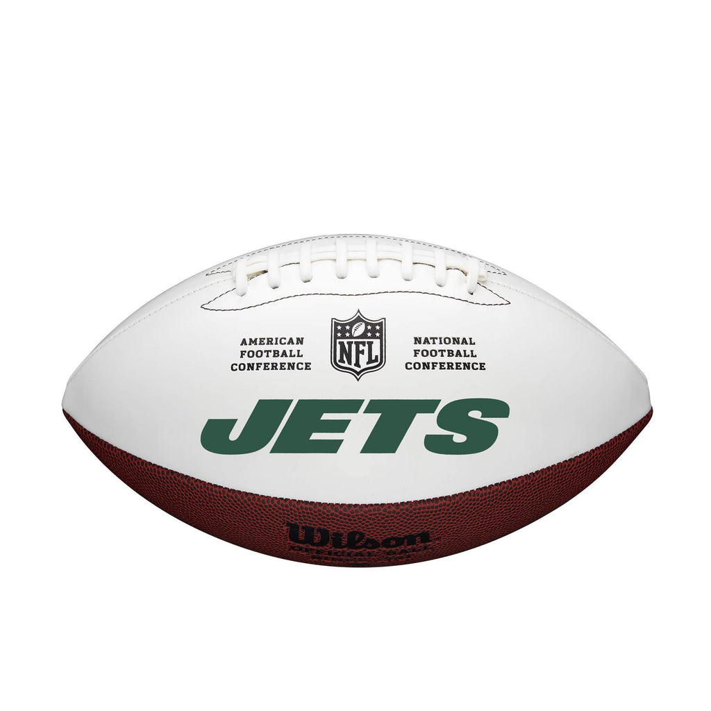 Wilson Nfl Live Signature Autograph Football - Official Size, New York Jets