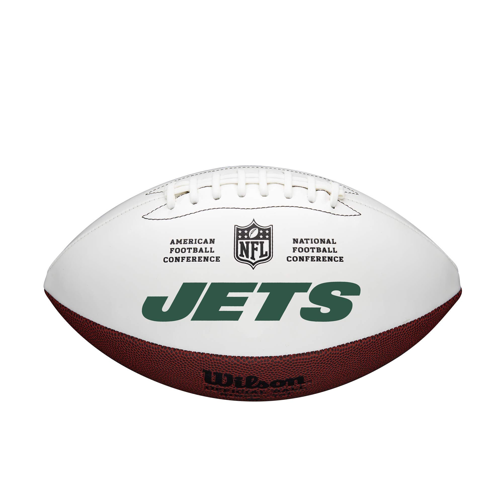 Wilson Nfl Live Signature Autograph Football - Official Size, New York Jets