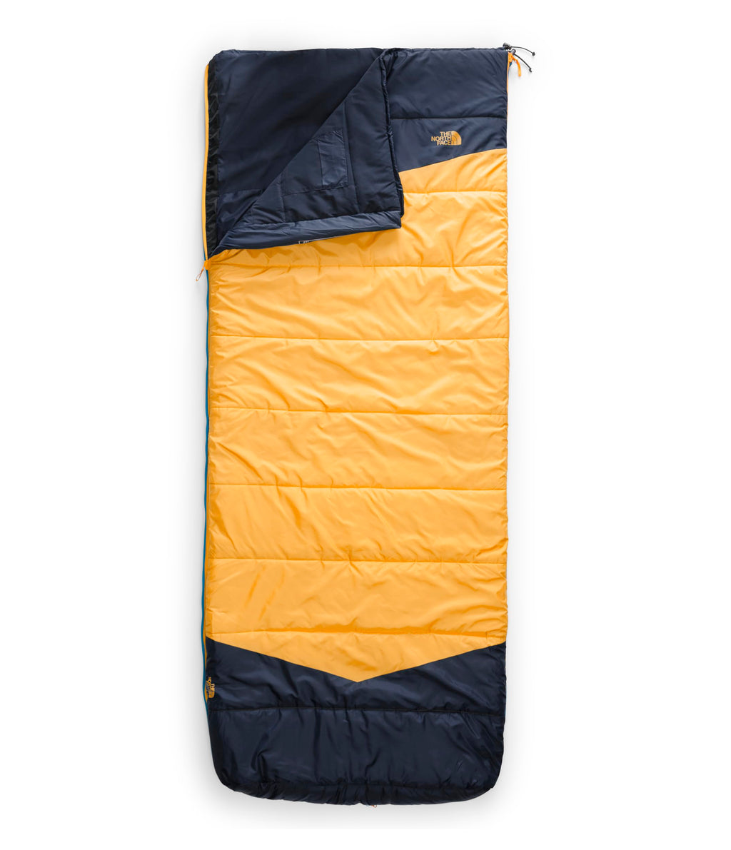 The North Face Dolomite One 15F / -9C, 3-in-1 Insulated Sleeping Bag | Water Repellent, Rectangular Shape, Fleece Lined Mid Laye