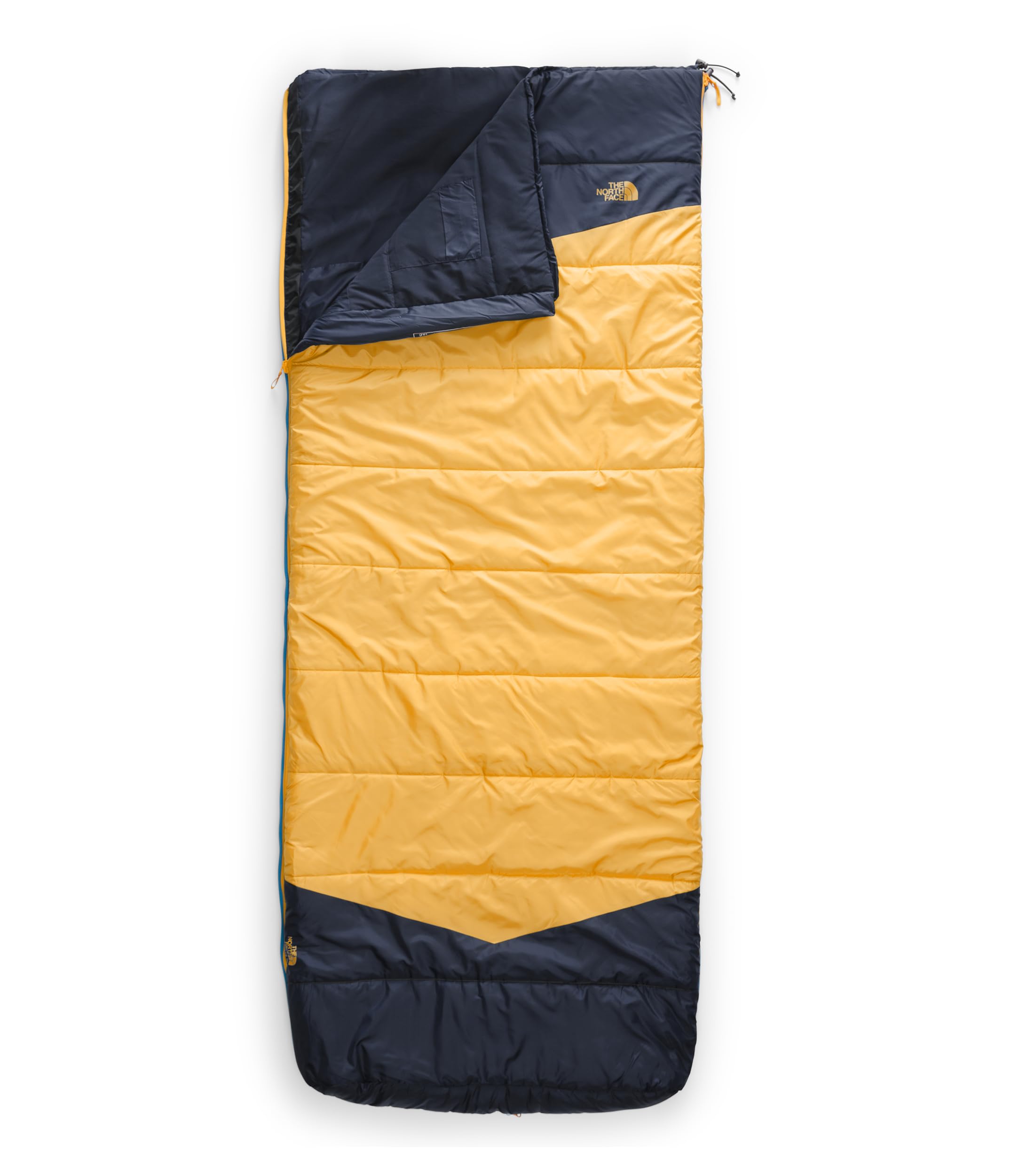 The North Face Dolomite One 15F / -9C, 3-in-1 Insulated Sleeping Bag | Water Repellent, Rectangular Shape, Fleece Lined Mid Laye