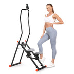 Rygeo Stair Stepper Resistance Adjustable Vertical Climber Machine Ab Glute And Leg Home Cardio Exerciser