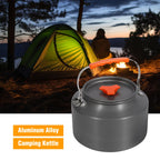 Redcamp 2L Outdoor Camping Kettle, Aluminum Water Pot With Carrying Bag, Compact Lightweight Camp Tea Kettle Coffee Pot For Hiki