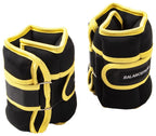 Fitvids Fully Adjustable Ankle Wrist Arm Leg Weights, Adjustable, 15-Lb Pair, 0-7.5 Lbs Each