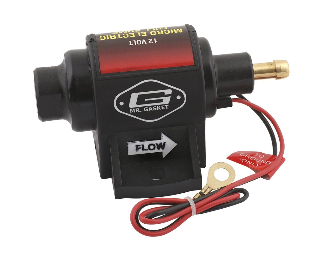 Mr. Gasket 42S Electric Fuel Pump , Black