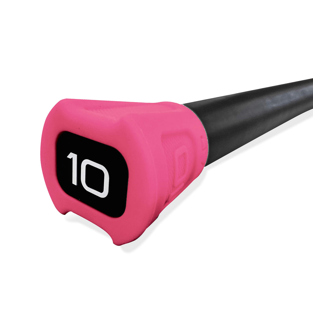 Cap Barbell Weighted Body Bar, Red, 10 Lbs