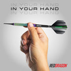 Red Dragon Razor Edge Spectron 18 Gram Softip Tungsten Darts With Flights And Stems