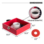 Wooden Washer Toss Game With 8 Washers