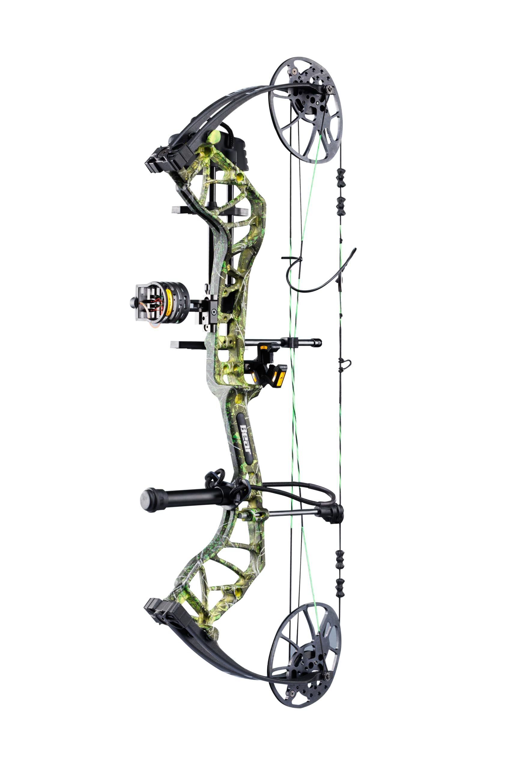 Bear Legit Maxx Ready to Hunt Compound Archery Bow, 70lb. Draw Weight, Right Hand, Toxic/Black