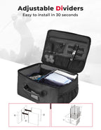 Kemimoto Golf Trunk Organizer Collapsible 1680D Waterproof Golf Trunk Organizer For Car, Suv, Large Storage Space To Store Golf