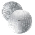 THERABAND Stability Disc, 13-Inch Silver, Latex-Free, Pre-Inflated Balance Cushion for Core Strength, Wobble Seat for Posture & 
