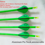 Qunying Archery Carbon Arrow 28 Inch 300 340 350 400 Spine Practice Hunting Arrows For Compound Recurve Bow 12Pcs Spine 400