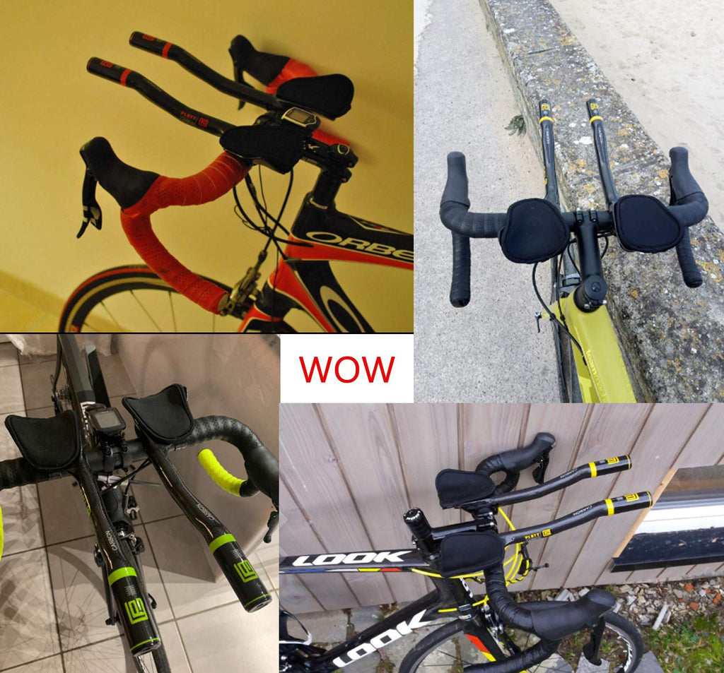 Platt Carbon Tt Handlebar Bicycle Aero Bars Tri Bars Cycling Rest Handlebar For Mountain Bike And Road Bike 31.8Mm