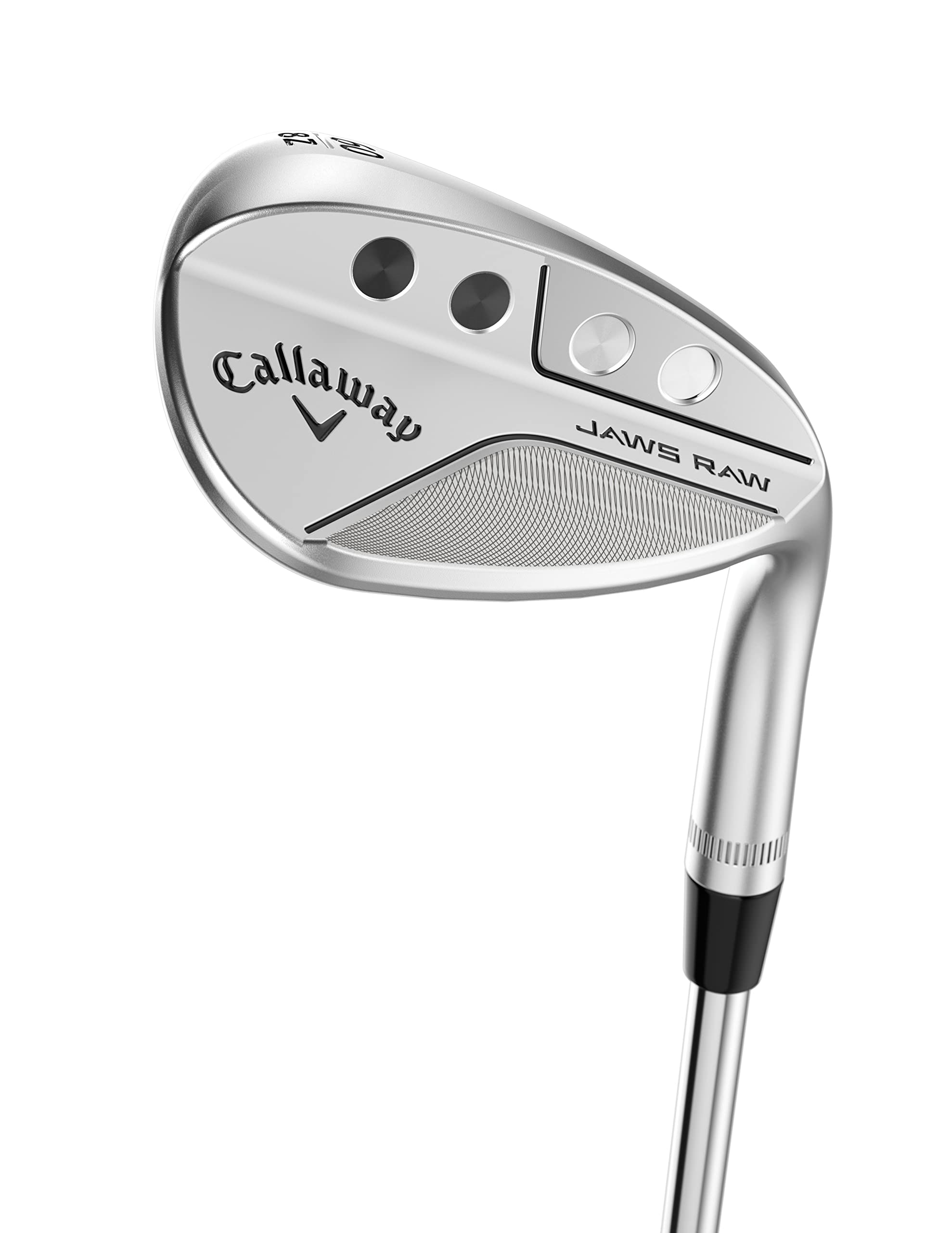 Callaway 2023 Jaws RAW Chrome Full Face Lob Wedge, 60-08 (Bounce) Z Grind, Steel, Wedge Flex, Standard