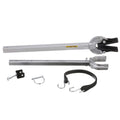 Attwood Sp-400-Rb Adjustable Transom Saver, 23 To 35 Inches, Composite Head Holds Engine, Roller And Trailer Mounts