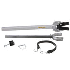 Attwood Sp-400-Rb Adjustable Transom Saver, 23 To 35 Inches, Composite Head Holds Engine, Roller And Trailer Mounts