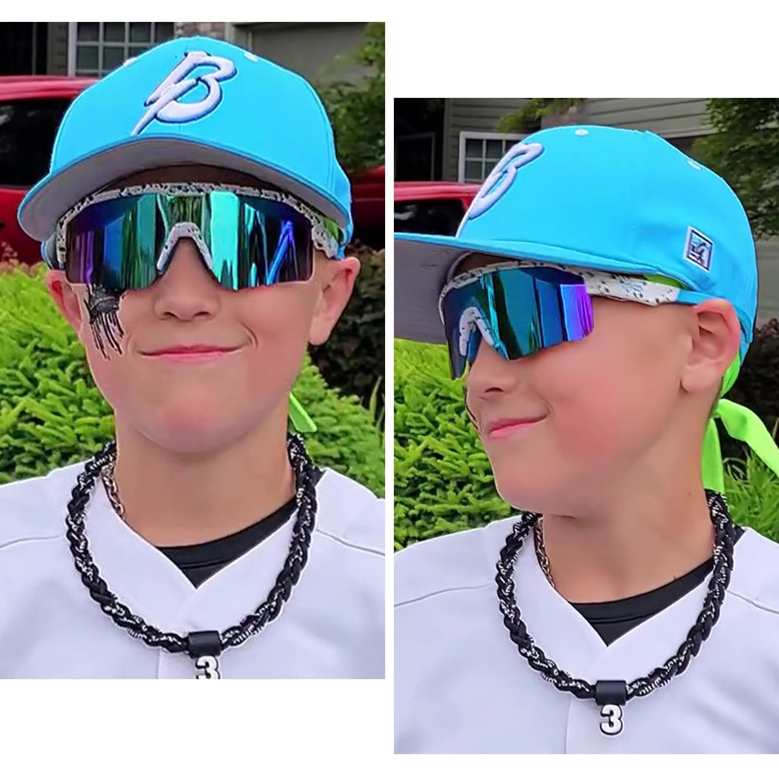 Eazyrun Polarized Small Baseball Sunglasses For Youth Women Kids, Running Cycling Soft Ball Outdoor Sports