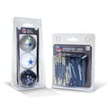 Team Golf Nfl Dallas Cowboys 3 Golf Balls And 50 Golf Tees Logo Imprinted Golf Balls (3 Count) & 2-3/4'' Regulation Golf Tees (5