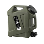 3.2 Gallon Water Jug With Spigot, Bpa Free Leak-Proof Camping Water Container, Portable Emergency Water Storage For Outdoor Hiki