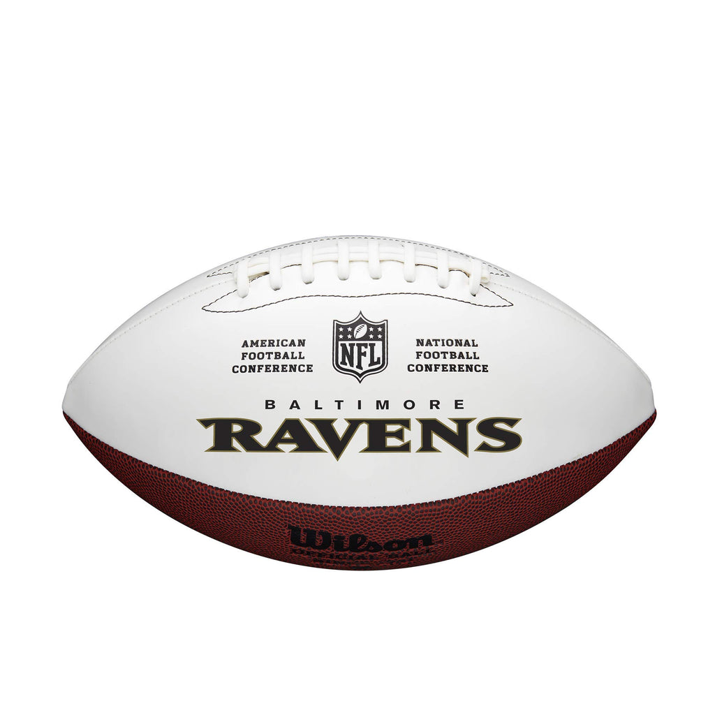 Wilson Nfl Live Signature Autograph Football - Official Size, Baltimore Ravens