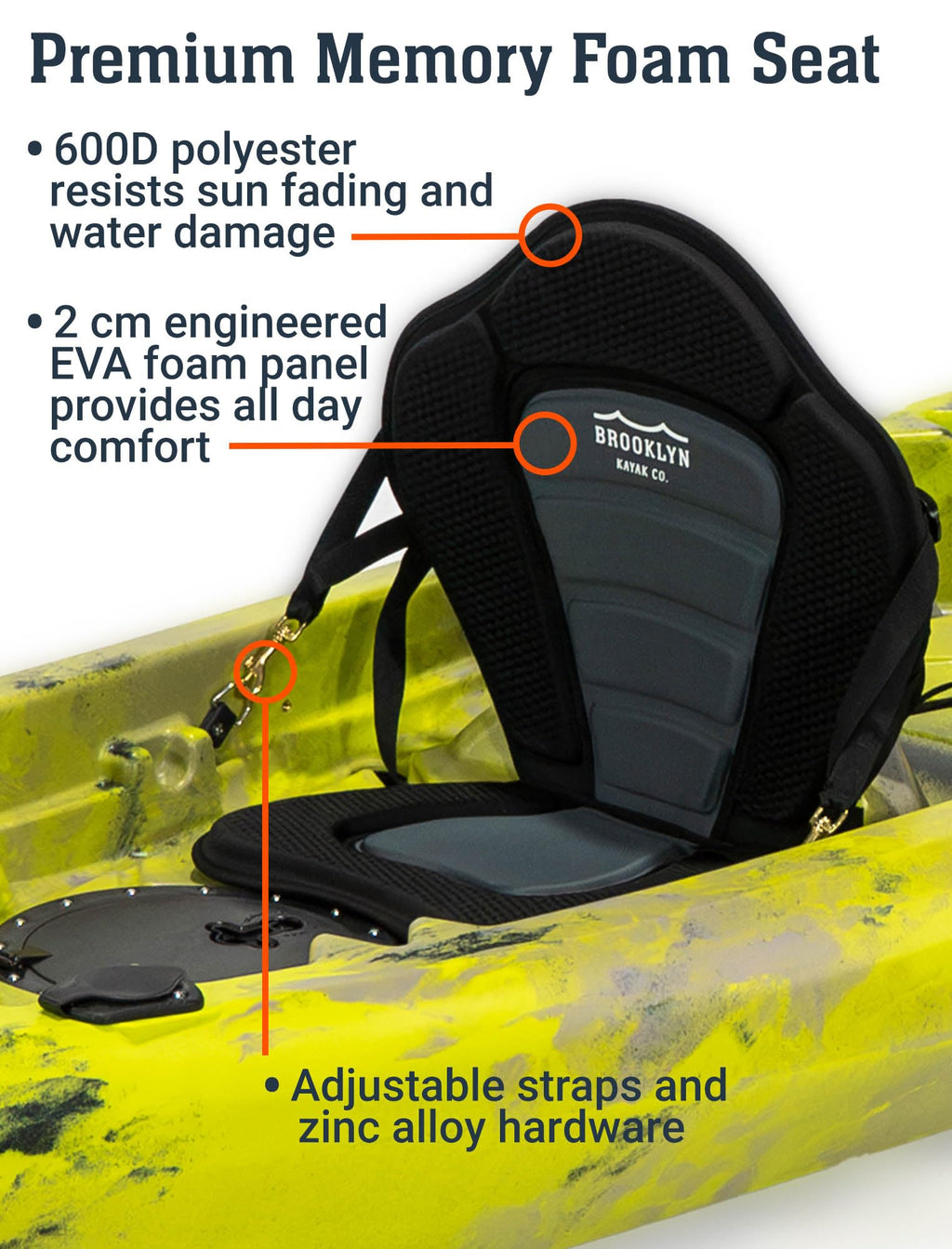 Bkc Tk219 12.5-Foot Tandem 2 Or 3 Person Sit On Top Fishing Kayak W/Padded Seats And Paddles (Grey Camo)