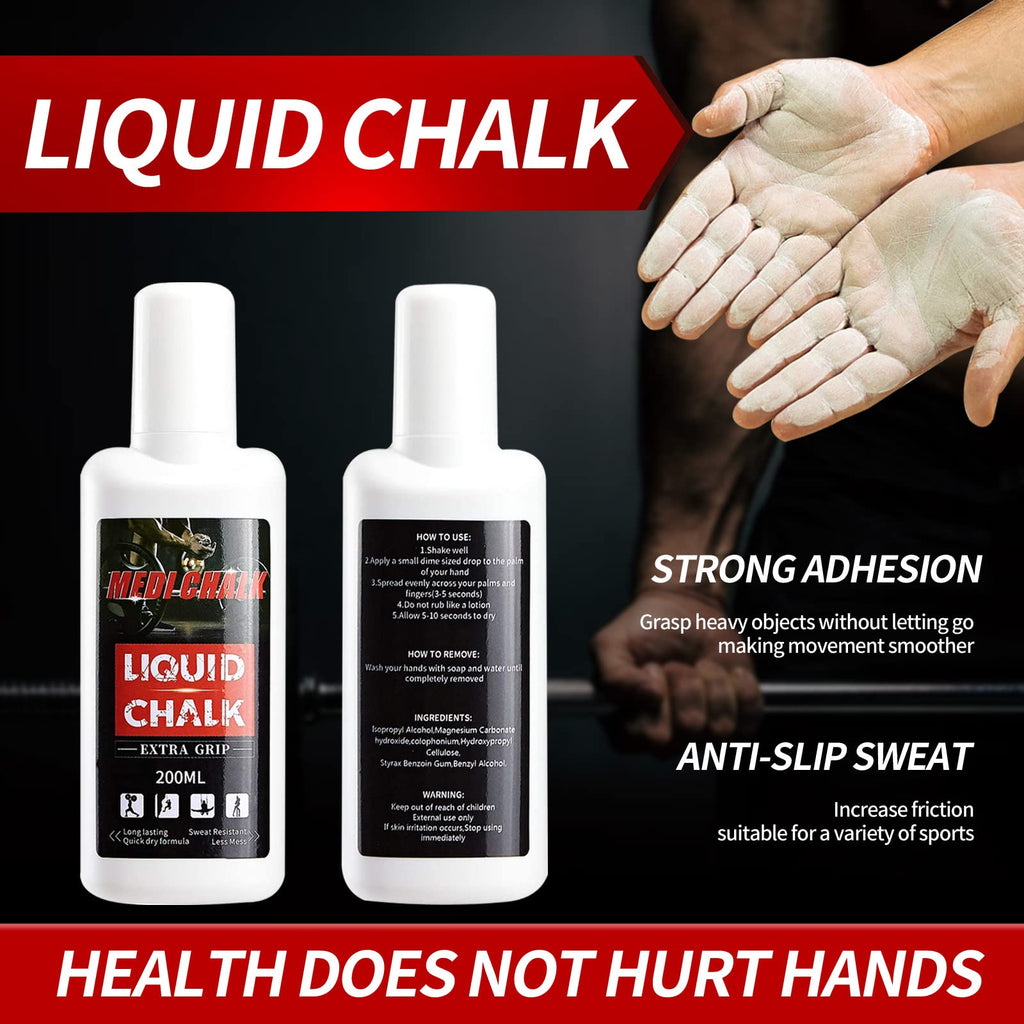 Togear Liquid Chalk Medichalk, Sports Chalk, Hand Grip Chalk,Weightlifting Chalk,Gym Chalk,Work Out Chalk For Cross Training, Po