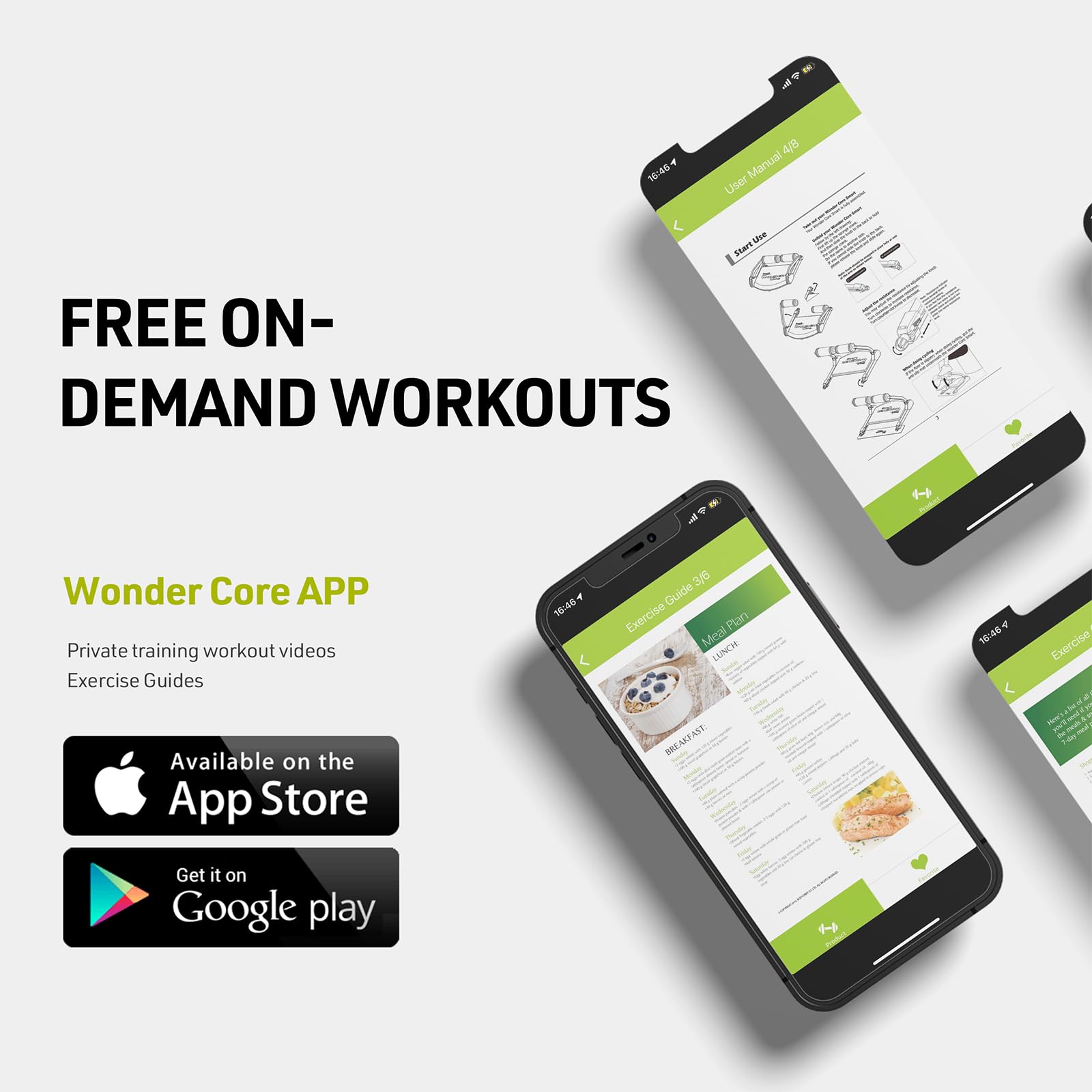Wonder Core Smart Ab Machine, Sit Up Exercise Equipment, Crunches Ab Equipment, Ab Workout Equipment, Abdominal Muscle Exerciser