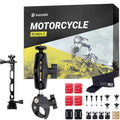 Insta360 Motorcycle Bundle - Complete Mounting Kit For Insta360 One X3/X2/X 360 Cameras | Compatible With Insta360 One R/Rs, Evo