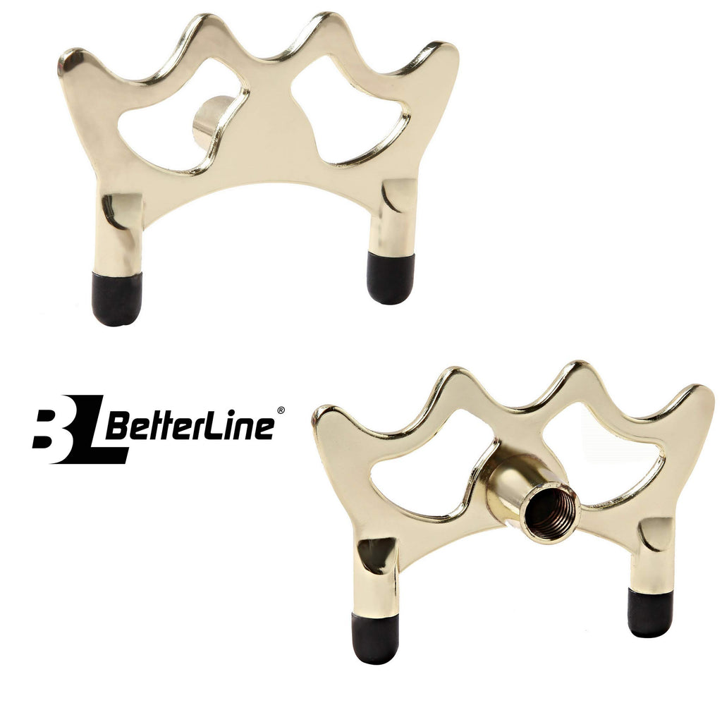 Betterline Billiard Wooden Cue Rack For 6 Pool Sticks, Cue Bridge Spider Head, Cue Cross X Rest, Cue Accessories, 5 Cue Chalk Cu