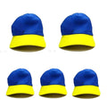 Pragati Textile Bharat Petroleum Cap Yellow & Blue Free Size Baseball Cap Cotton (Pack Of 5)(Free Size)