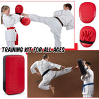 Poen 7 In 1 Taekwondo Kick Pad Boxing Training Equipment Punching Mitts Martial Arts Training Equipment Wrist Band Adjustable So