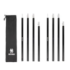 Onetigris Lightweight Tent Poles, 2Pc/Set, 7075 Aluminum Alloy, Adjustable & Extendable