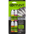 G-Paint Golf Club Paint - Touch Up, Fill in, Customize or Renovate Your Clubs - 4 Pack of 10ml Bottles. Yellow, Pink, Orange & G