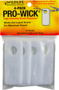 Wildlife Research Center Pro-Wick, High-Intensity Scent Dispensers with Synthetic Felt, Easy-to-Use Deer Lure Scent Wicks for Sc