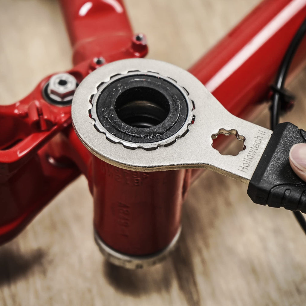 Bikehand 3 In 1 Bicycle Bottom Bracket Removal Crank Tool - Compatible With Shimano Hollowtech Ii Truvativ Gxp External Bb