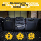 Insulated Cooler Bag - Mesh Pockets For Drinks And Bottle Opener - Removable Strap - Portable Messenger Bag - Lunch Bag For Hiki