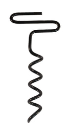 Rhino Outdoors Auger Stakes, Heavy Duty Tent Stakes For Blinds And Tarps, 4-Pack,Silver