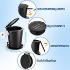 Pahtto Portable Toilet For Adults, Retractable Porta Potty For Camping, Fishing, Rv Travel, Road Trips With Toilet Paper Holder