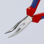 Long Nose 45 Angled Pliers W/Cut