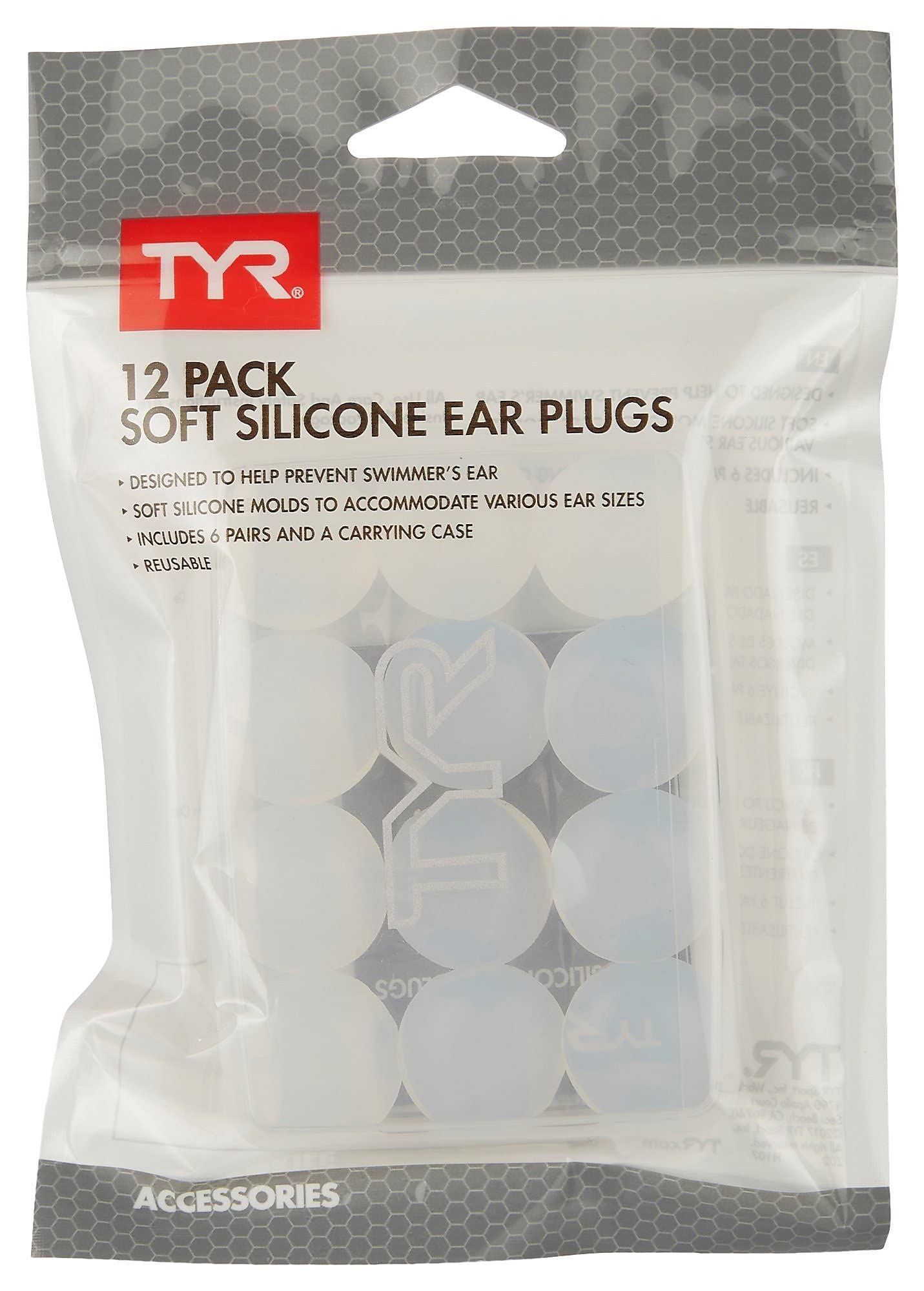 Tyr Soft Silicone Ear Plugs