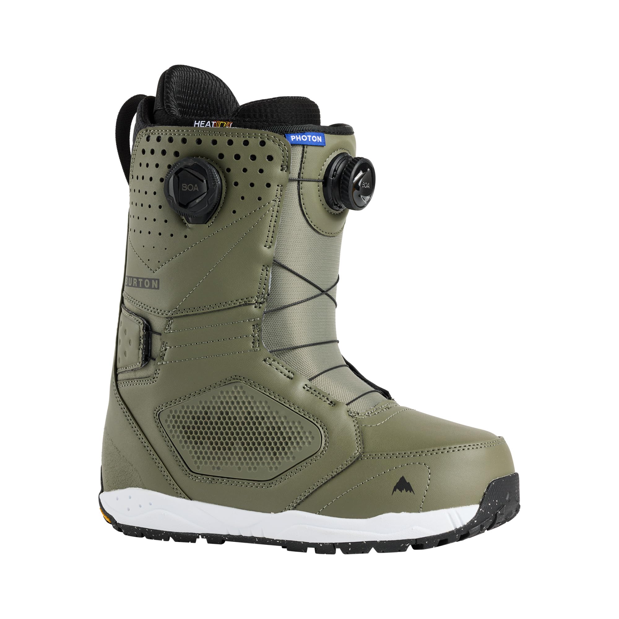 Burton Mens Photon BOA Snowboard Boots, Size 10, Forest Moss
